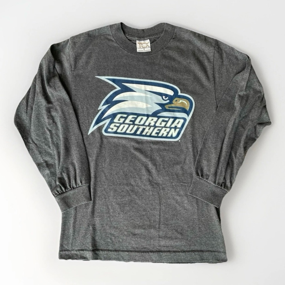 Vintage TCX Apparel Georgia Southern University Long Sleeve T Shirt Small NCAA
